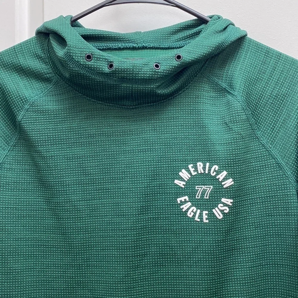 American Eagle Flex long sleeve pullover hooded sweatshirt hoodie